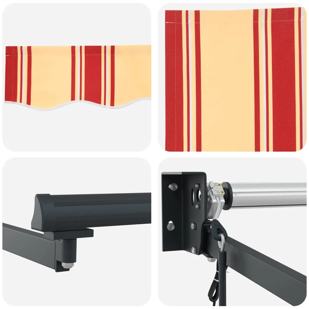 Tettuccio Elettrico Retrattile Multicolore 3,5 x 2,5 m 3420128