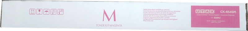 ORIGINAL Utax toner magenta CK-8545M 1T0C2LBUT1 ~24000 Seiten