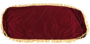 Copertura per tastiera da pianoforte in tessuto - Protezione stoffa - Cappotto in velluto - 88 tasti - Cavo regolabile - Finiture decorative - Morbido e duraturo - Cappotto per pianoforte