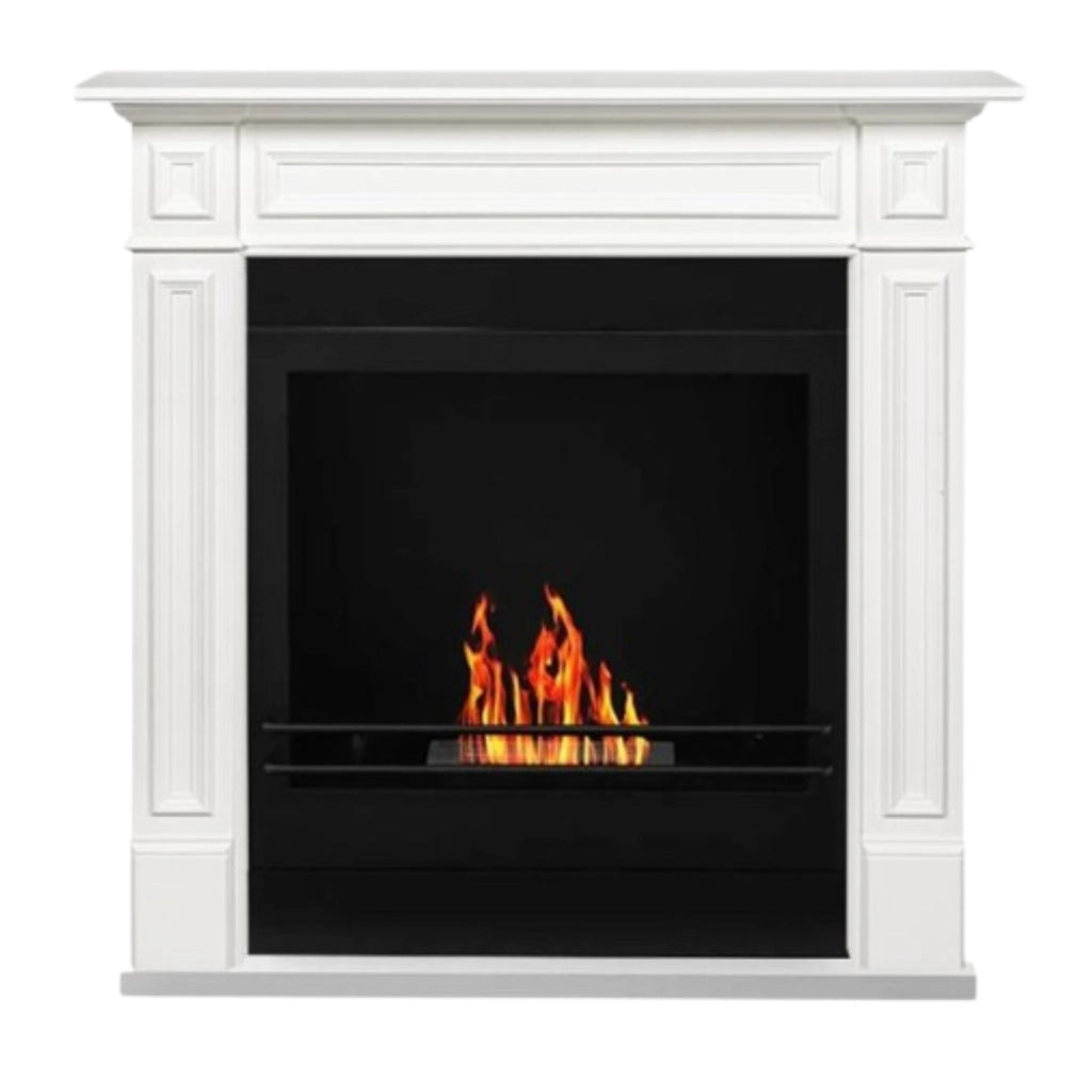 Camino Decorativo Ecologico a Bioetanolo in legno Top di Gamma Classic da 3 Kw/h L98xP32xH83 Cm