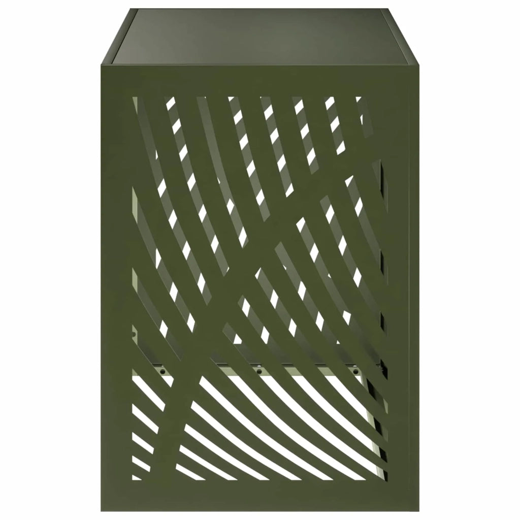 Copertura per condizionatore d'aria Verde Oliva Acciaio 8014104