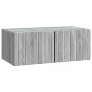 Mobile Porta TV da Muro Grigio Sonoma 78,5 x 41 x 30 cm
