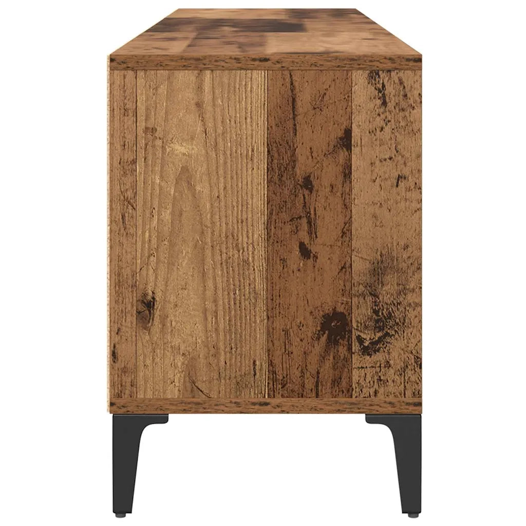 vidaXL Mobile TV Legno vecchio 150 x 30 x 44.5 cm Legno multistrato