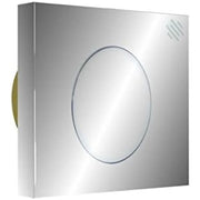 Pulsante quadrato per batteria a cassetta alta cromo serie iquad