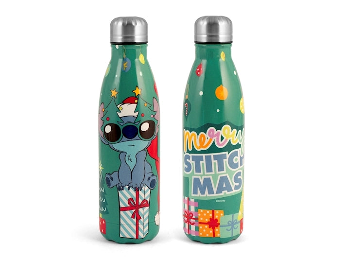 Bottiglia termica stitch xmas verde lt 0,5