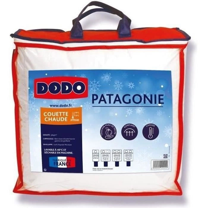 DODO Caldo piumino Patagonia Bianco - 220x240 cm