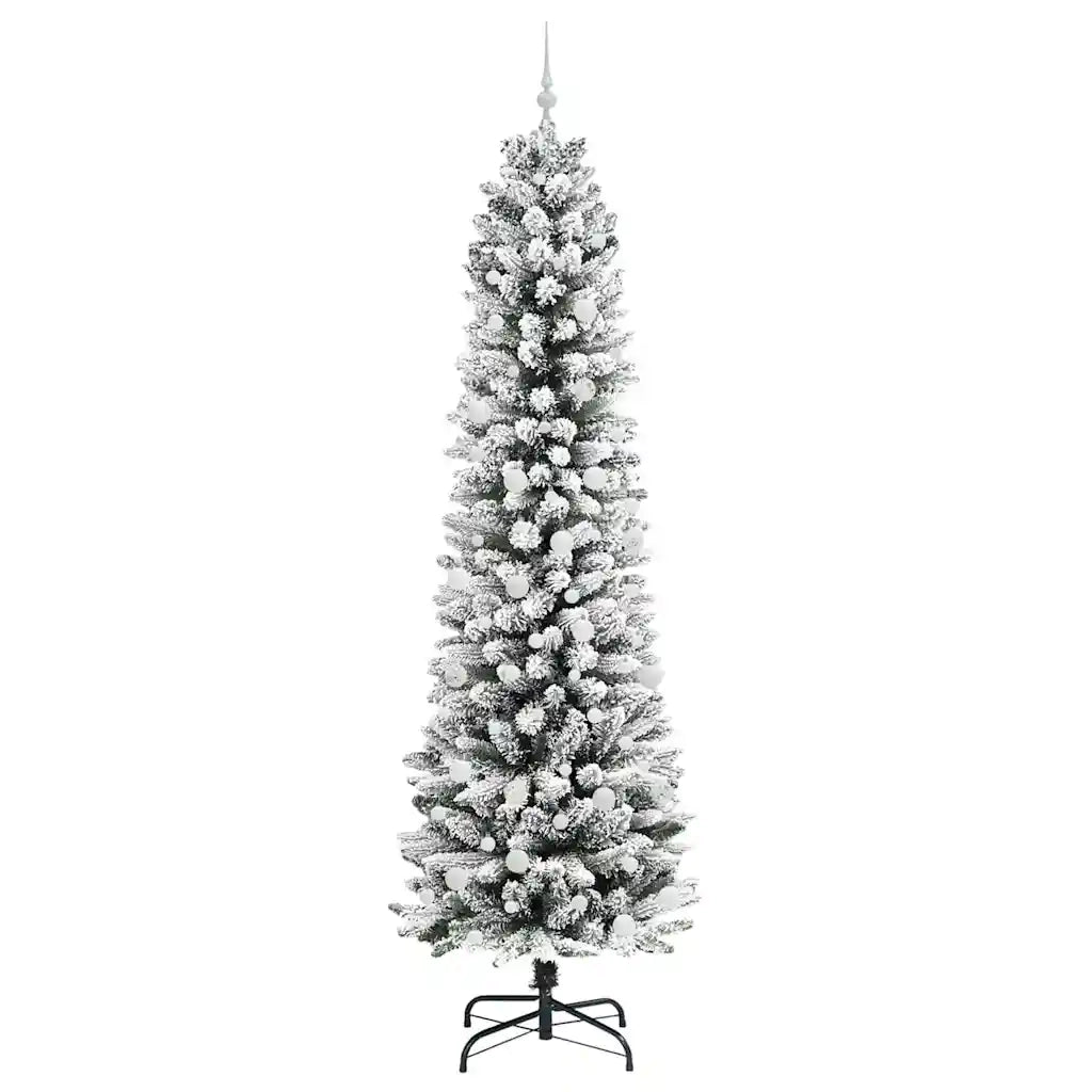 Albero di Natale artificiale con 300 LED Bianco 240 cm 3396132