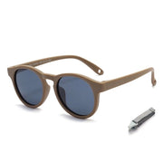 Sole brille per bambini polarizzata - con cinturino regolabile - Occhiali da sole per bambini polarizzati con vernice - Protezione UV 400 - Montatura in silicone morbido - Adatto per neonati di entrambi i sessi da 0 a 36 mesi