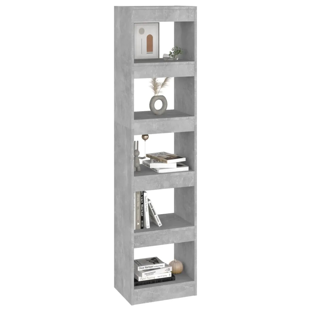 Libreria/Divisorio Grigio Cemento 40x30x166 cm 811632