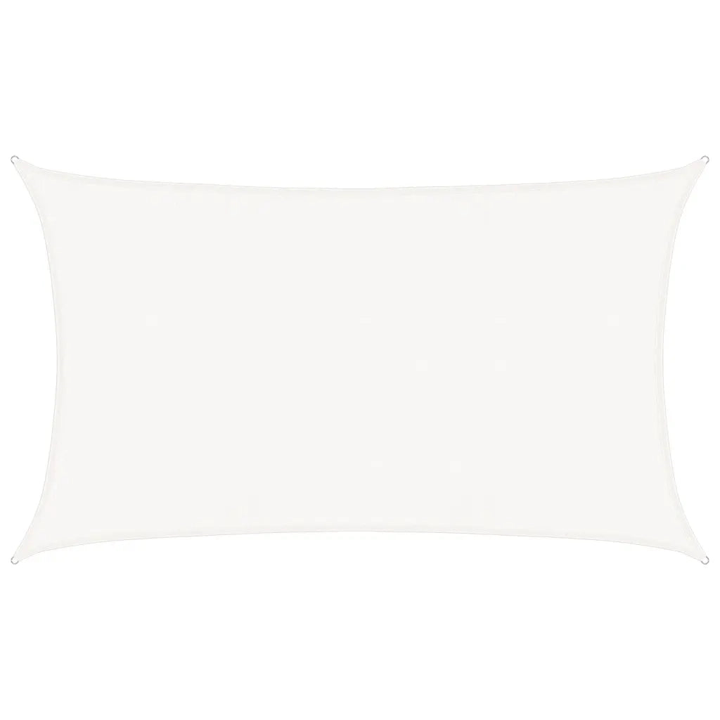Vela Parasole-Telo Ombra-Vela Ombreggiante 160 g/m2 Bianca 5x8 m in HDPE