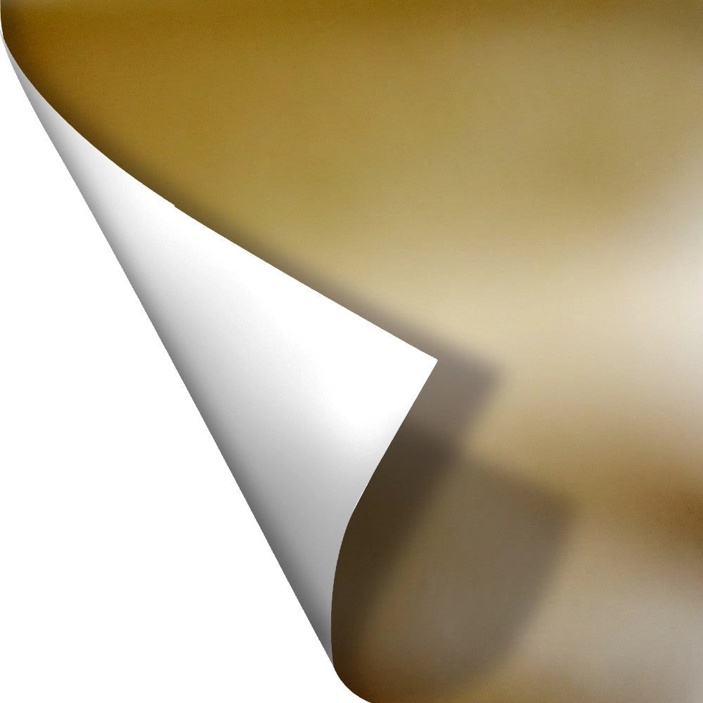 ORO OPACO - Pellicola adesiva metallizzata da 122cm di base Misura: 122x300 cm