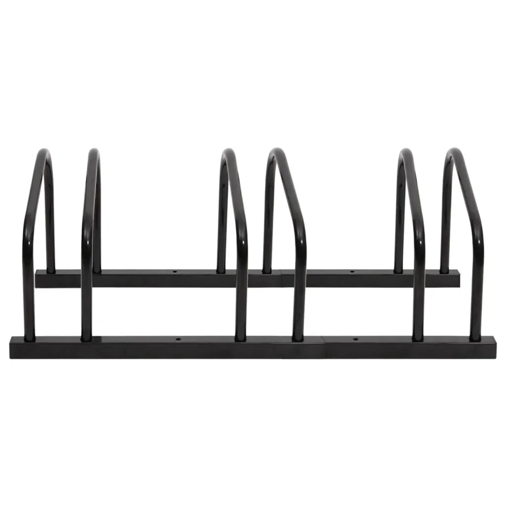 Portabici per 3 Biciclette Acciaio Nero CFW8208321