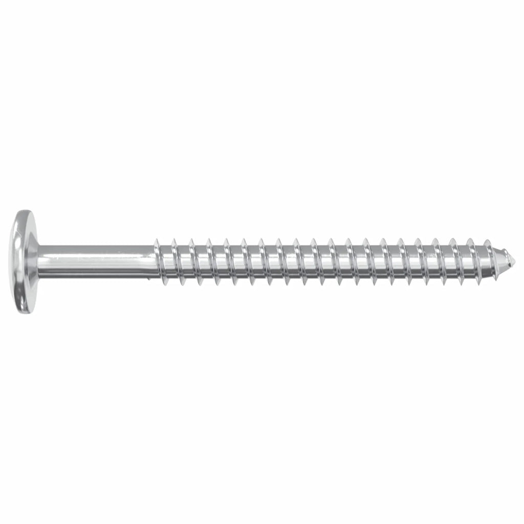 Viti in Legno 1350 pz Argento Acciaio CFW6759214