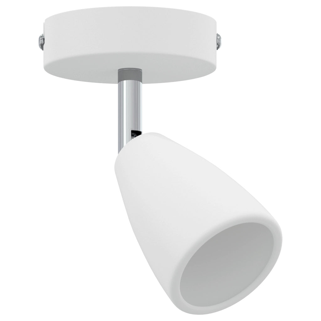 Faretto da soffitto 1 Via Regolabile Bianco GU10