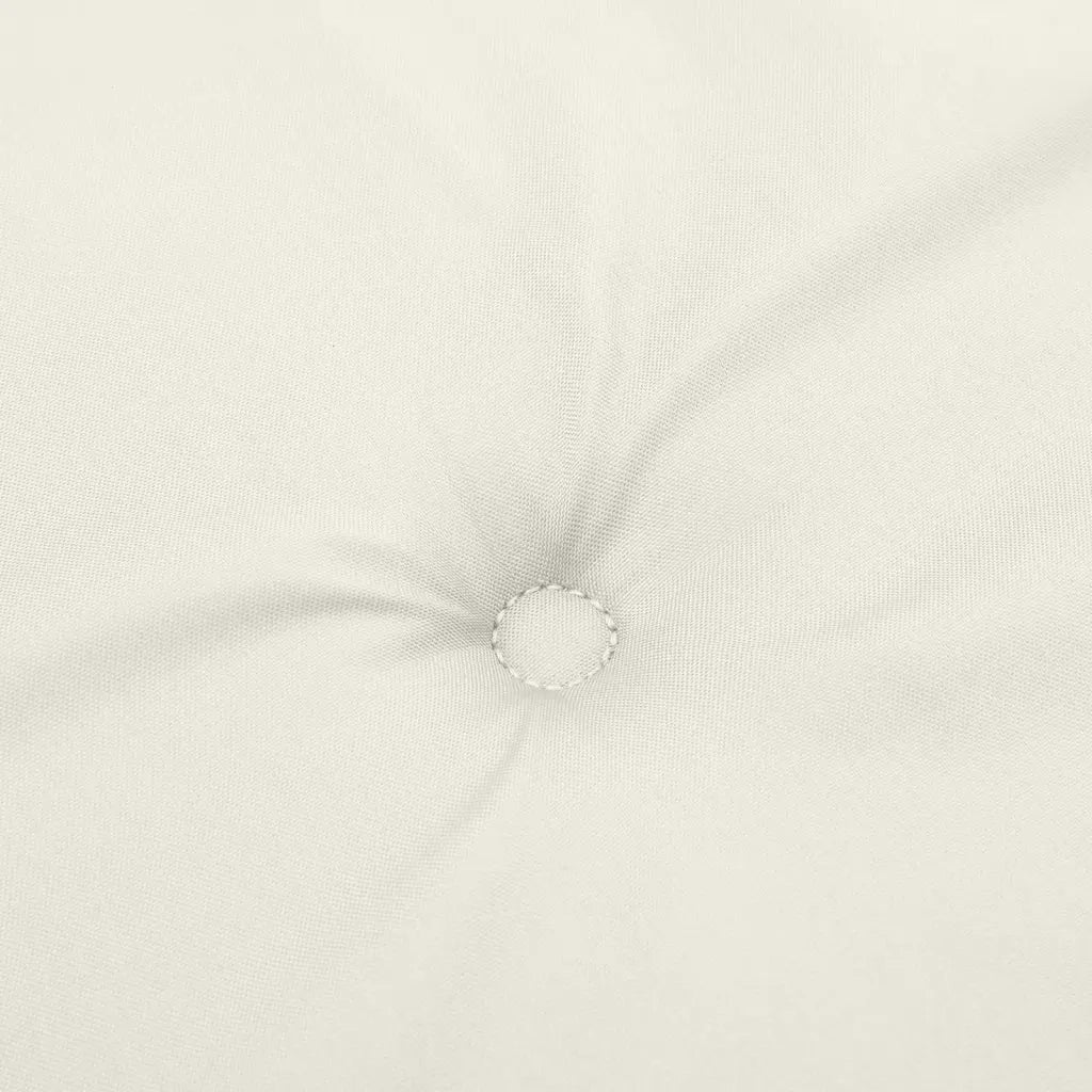 Cuscini Sedia Schiena Bassa 6 pz Crema Mélange 100x50x4 Tessuto 4002453