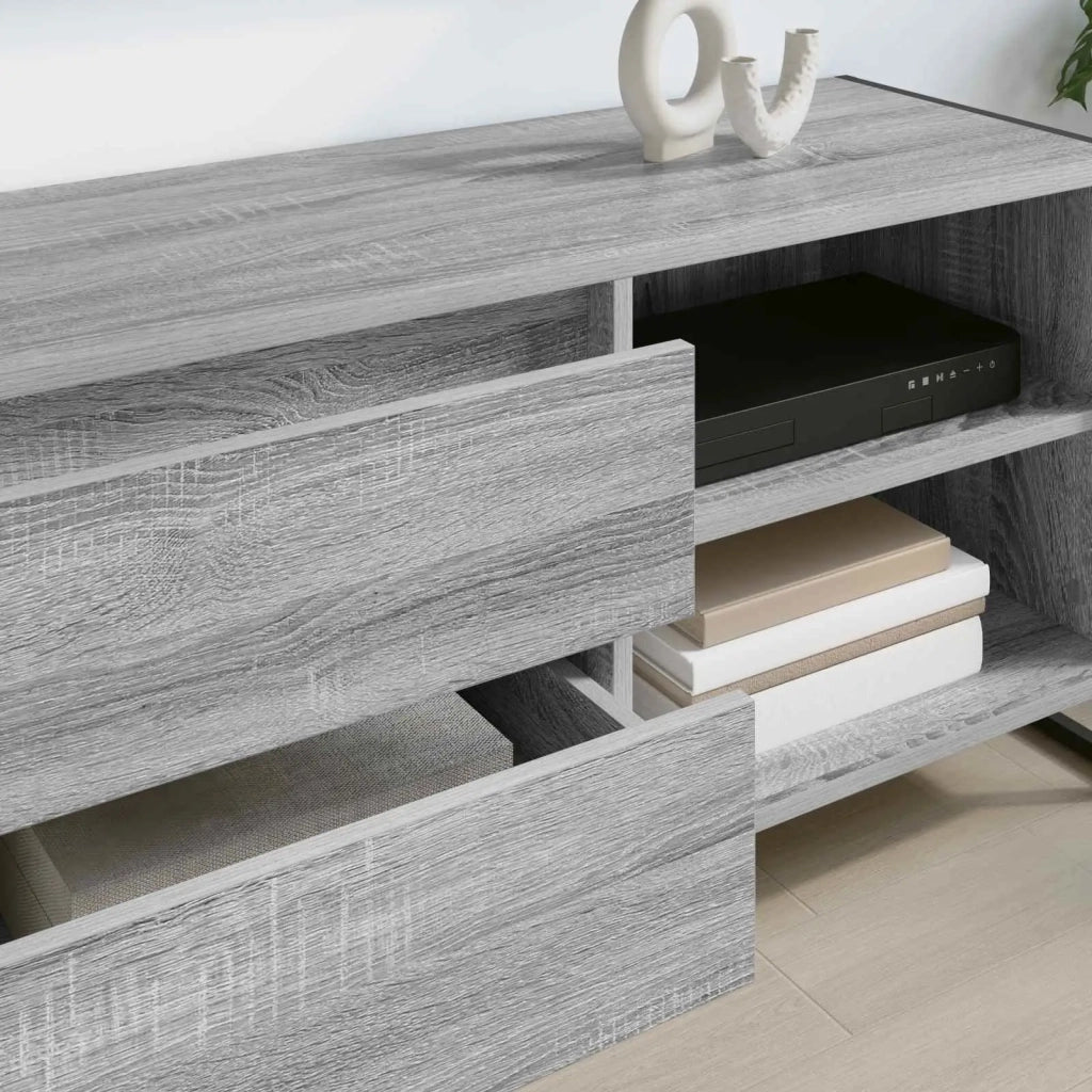 Mobile TV | Armadietto TV | Mobile Porta TV Grigio Sonoma 100 x 36 x 49,5 cm Legno multistrato