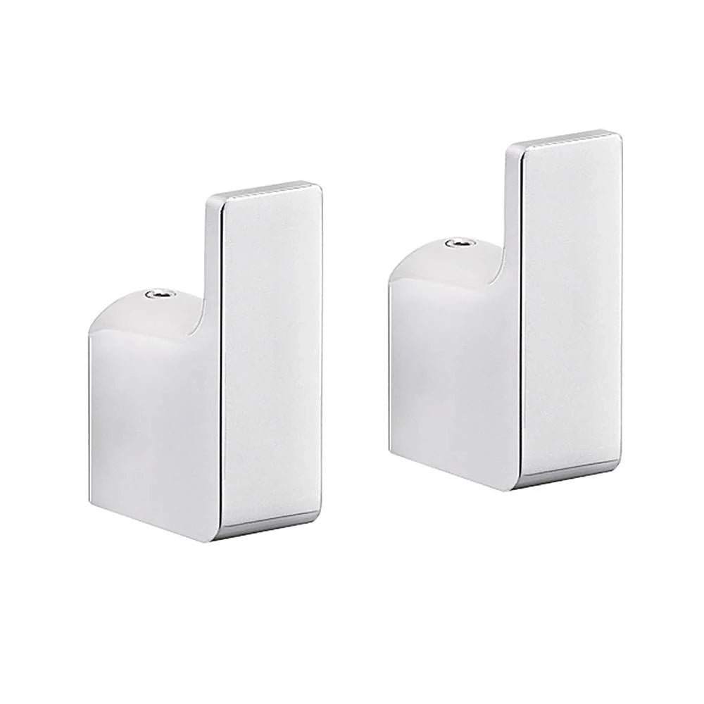 Appendiabiti a muro GEDY linea Outline set 2 ganci Cromato