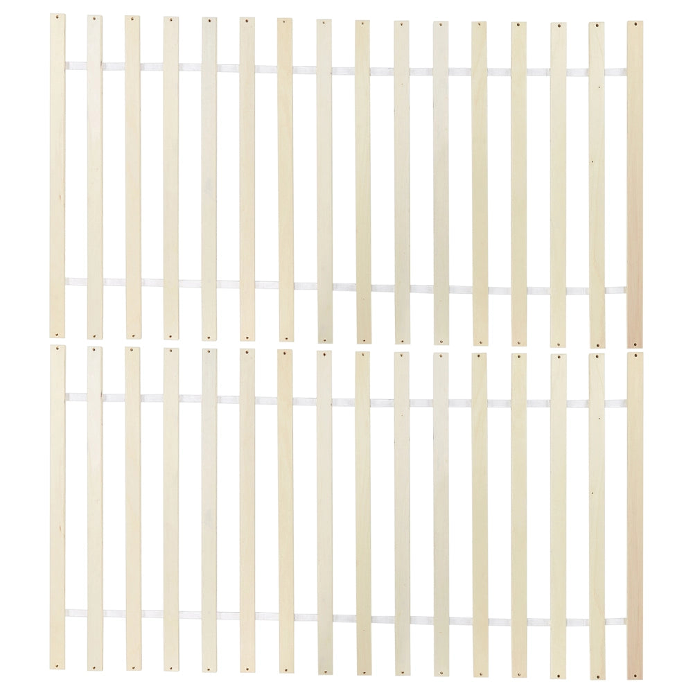 Letto in legno di pino scuro 180 x 200 cm in stile scandinavo