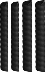 Set di 4 protezioni spiraliformi per tronco per giovani alberi, riciclabili, protegge la corteccia e è ideale per giardini, terrazzi e frutteti.