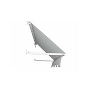 Tenda da Sole a Caduta Forzata Tempotest Parà, Bracci Sporgenza 100 cm, Largh. 2 Metri, Col. Grigio 79 - Ideale per Finestre e Vetrine
