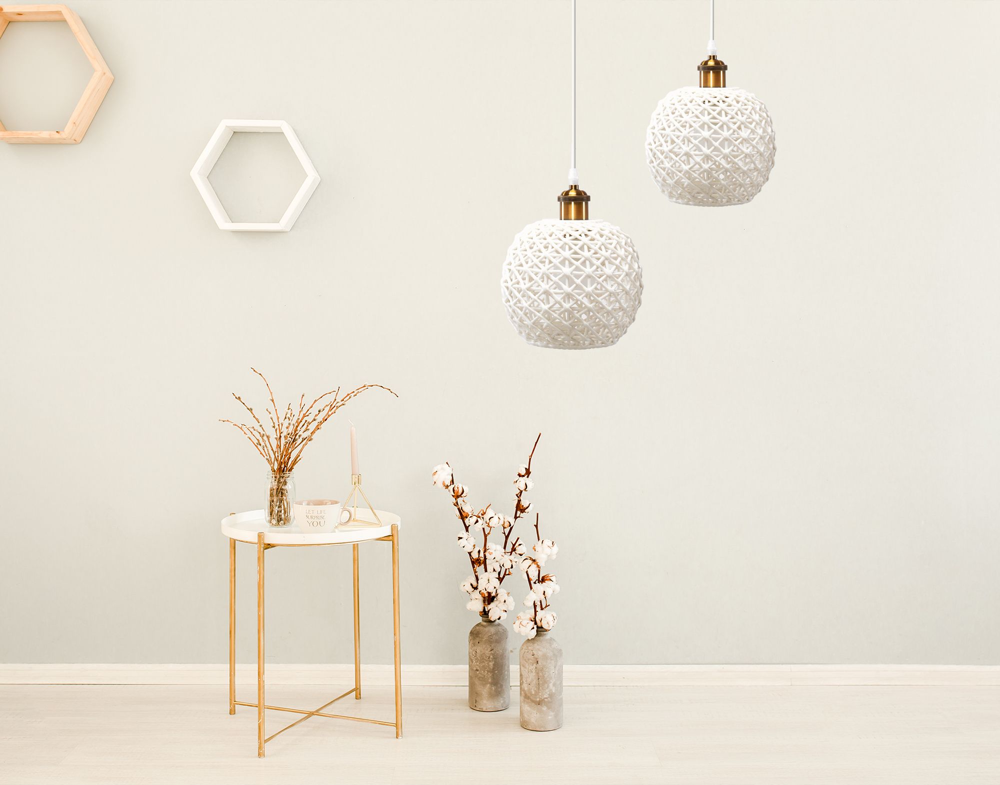 Lampada APP1007-1CP White O