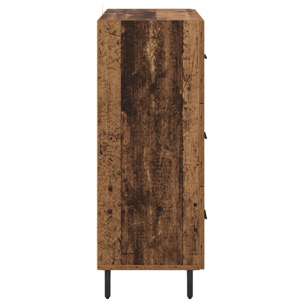Credenza | Madia | Buffet da pranzo | Armadio da pranzo con cassetto Legno vecchio 69,5 x 34 x 90 cm
