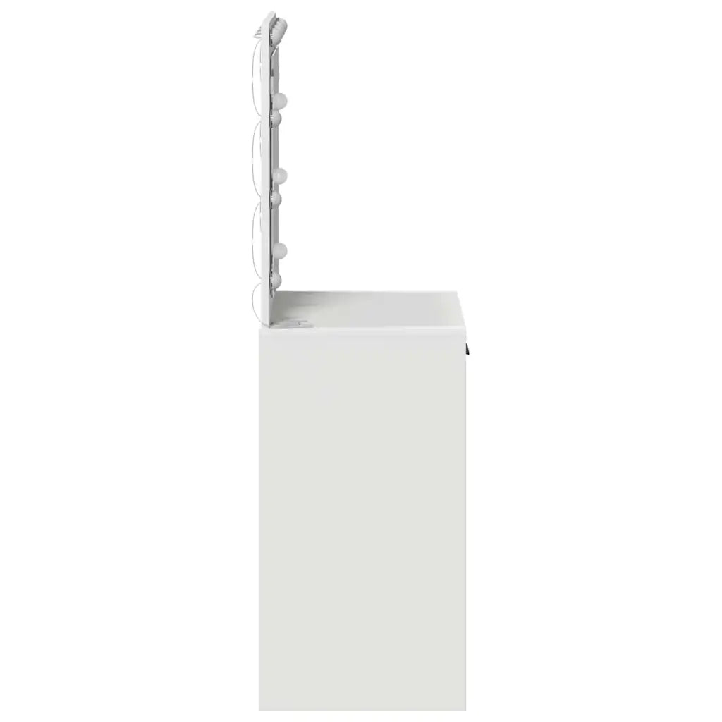 Tavolo da Trucco Bianco 50 x 41 x 135 cm Legno ingegnerizzato 865037