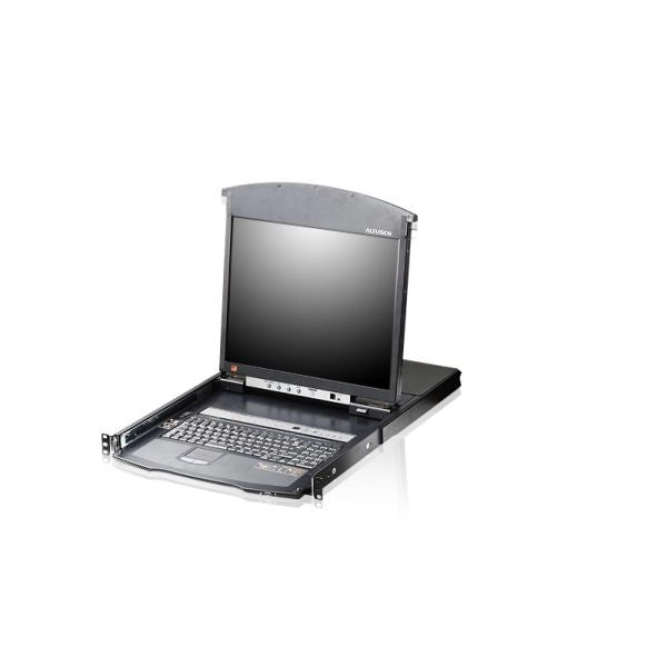 8-port cat 5 dual rail 17  lcd it - KL1508AIM-AXA-XG
