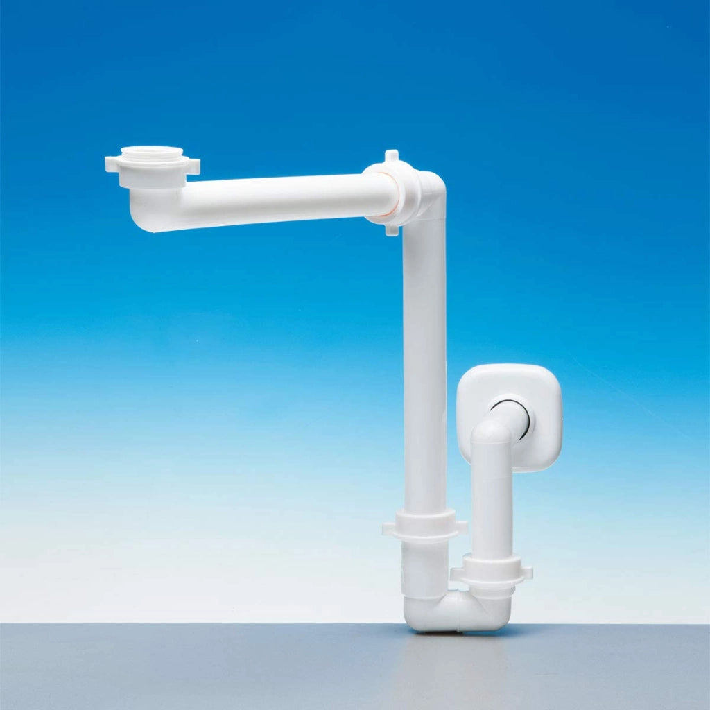 Sifone Salvaspazio per Lavabo Consolle 11/4 x 32÷40 Lira