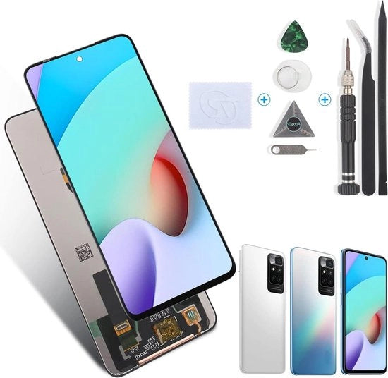 Schermo LCD di sostituzione per Redmi 10 21061119AG touchscreen - Redmi 10 2022 - kit di ricambio.
