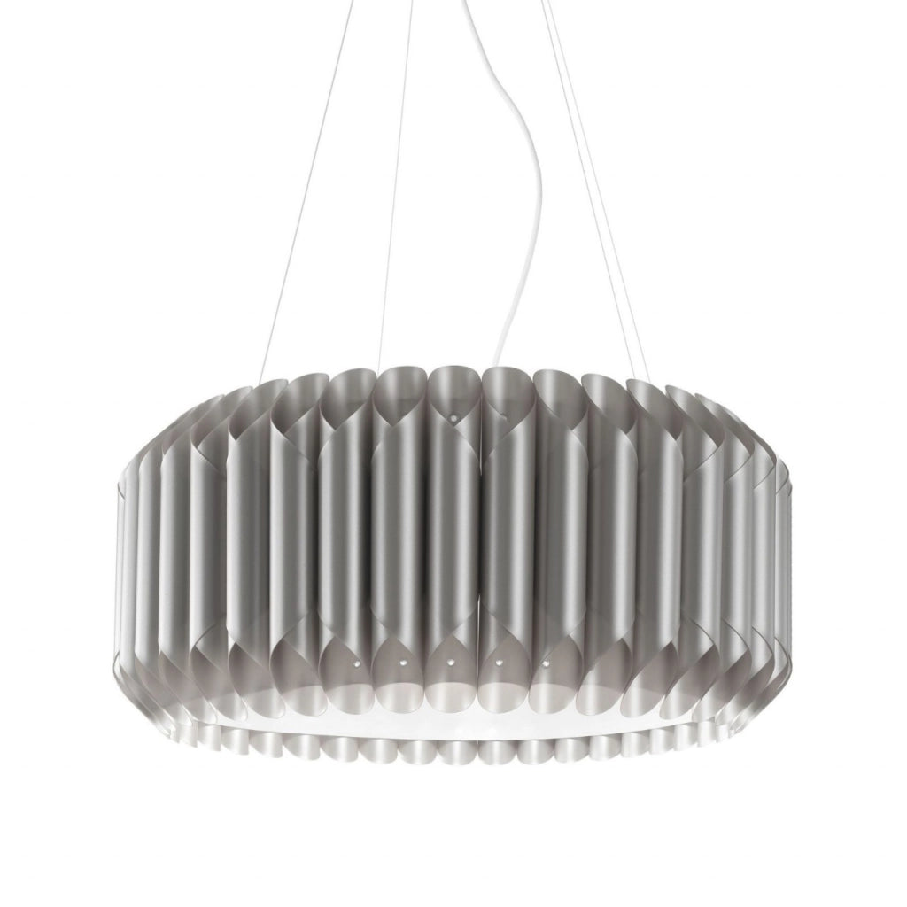 Sospensione Silver in Metallo Cromato Cm. 60 x 31h