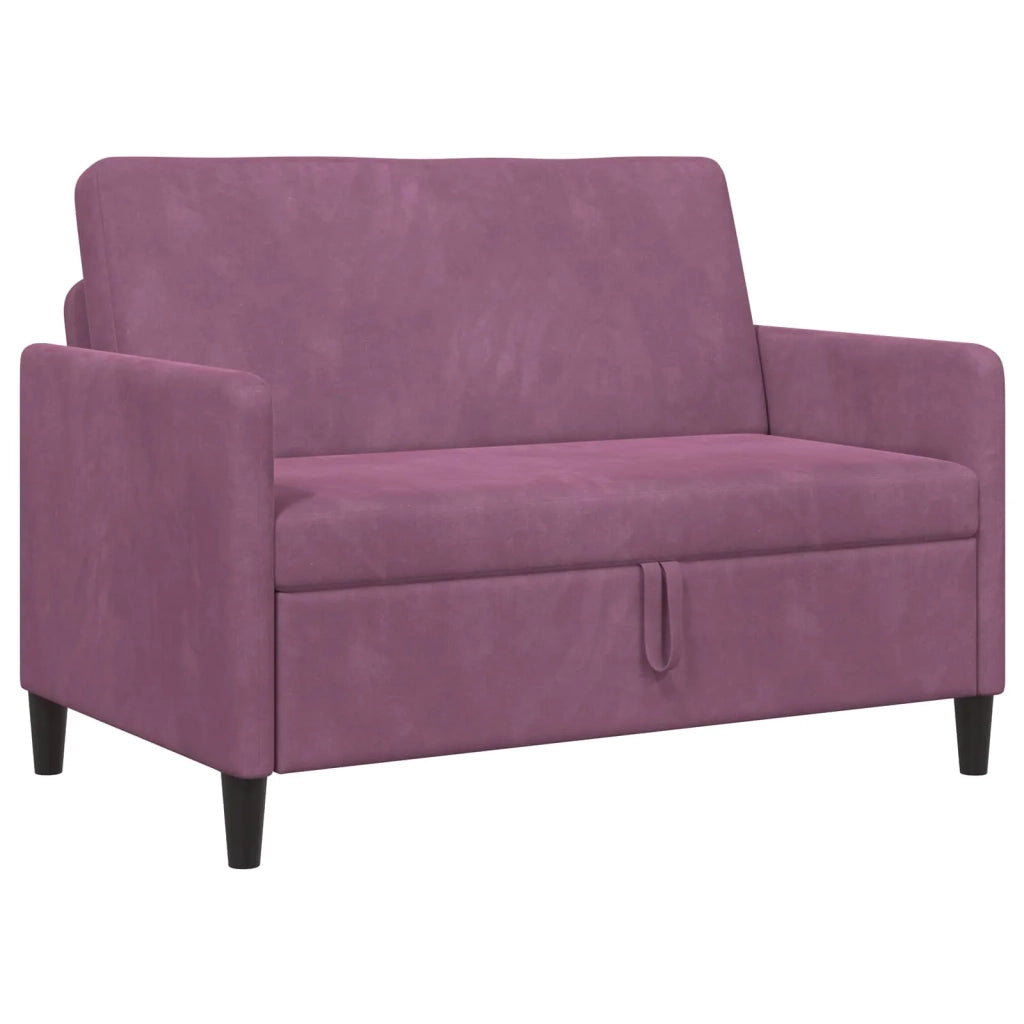 Divano con Storage Viola 122 x 78 x 87 cm Poliestere 42036918