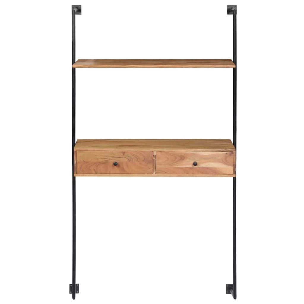 Mensola da parete per scrivania/mobile 170 cm legno 2702228/2