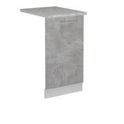 Vicco Coperchio per lavastoviglie Calcestruzzo 45 cm , PL Marmo