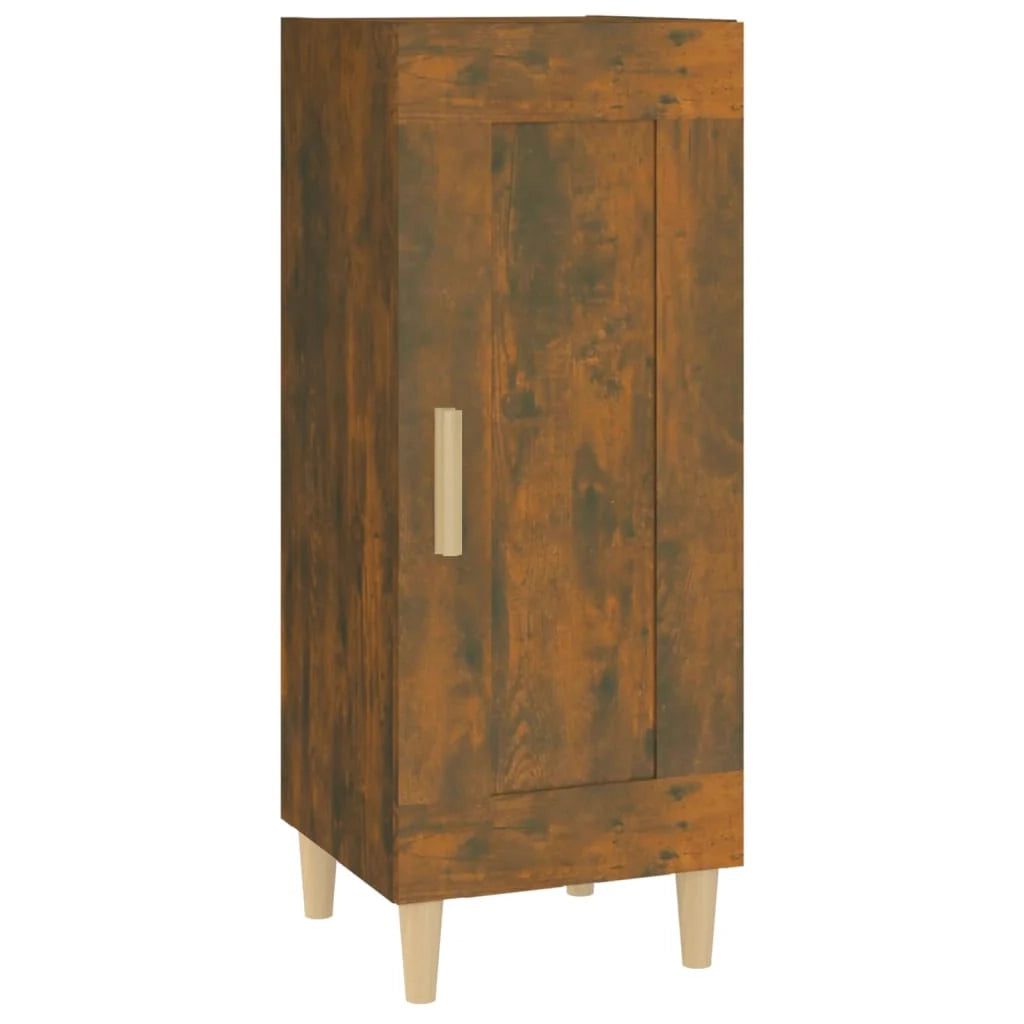Buffet credenza cassettiera armadio mobile contenitore organizer per cucina soggiorno salotto 34,5 x 34 x 90 cm legno ingegnerizzato marrone 02_0030891