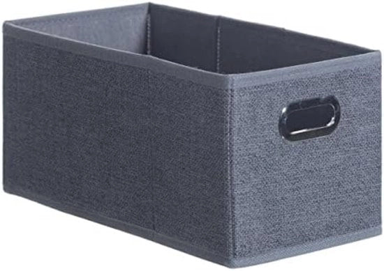 Scatola di archiviazione stile 15x31x15 cm colore grigio scuro