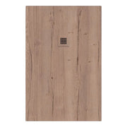 Piatto doccia in pietra SOLIDSTONE alto 2.8cm - ROVERE HALIFAX - Misura: 80x140 x 2,8h