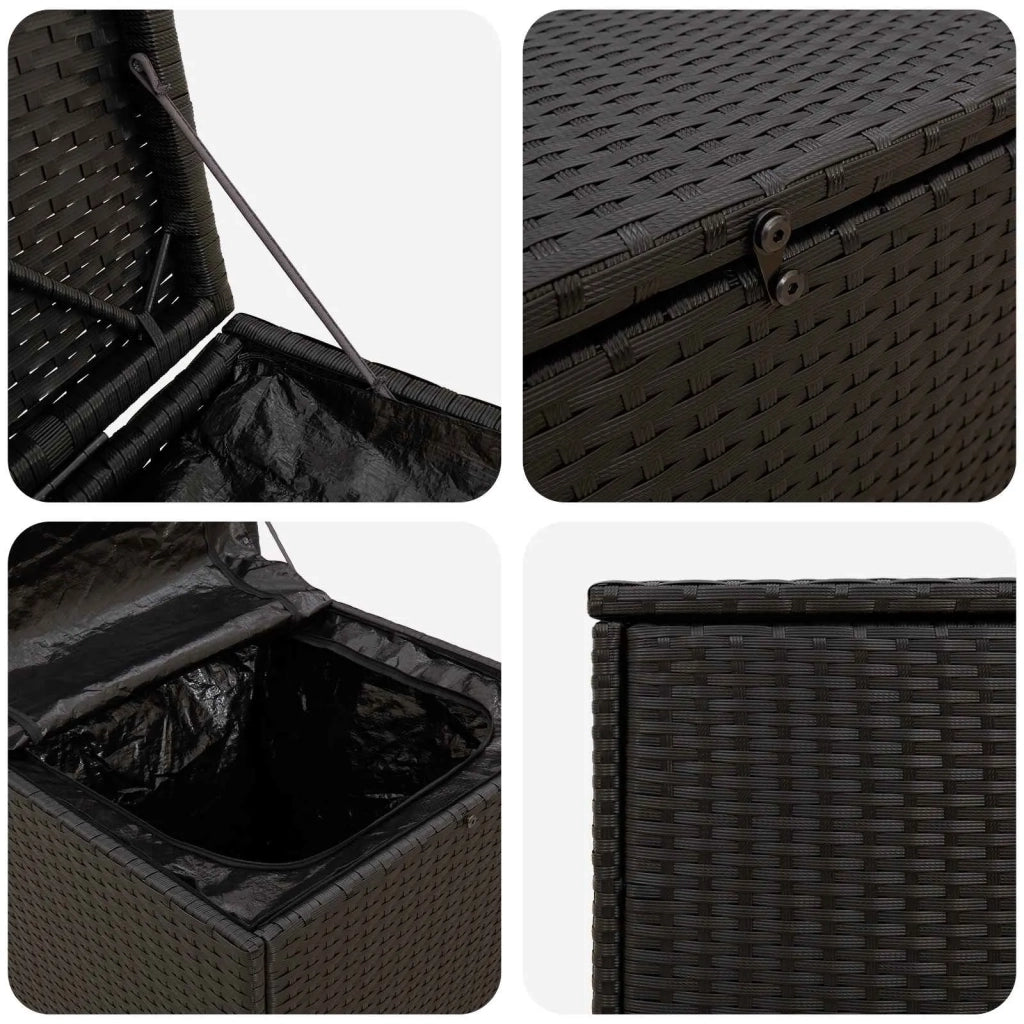 Scatola per Cuscini 55 x 55 x 69 cm acciaio CFW7639137