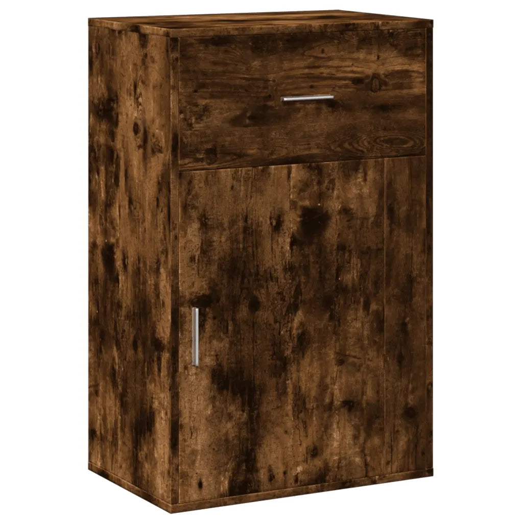 Armadietto Rovere Fumo 56,5x39x90 cm in Legno Multistrato 840713