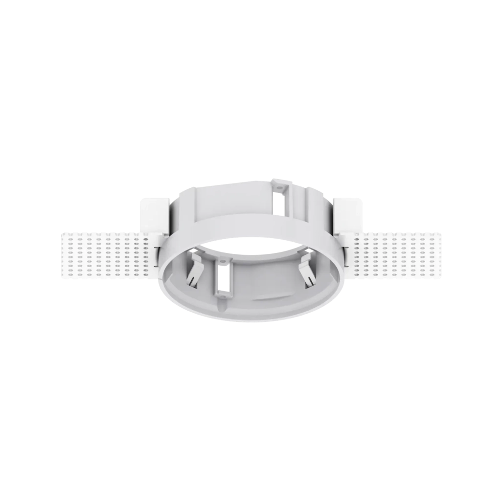 ZEUS ROUND CORNICE SENZA BORDO TONDA 21 W 9,8CM BIANCA