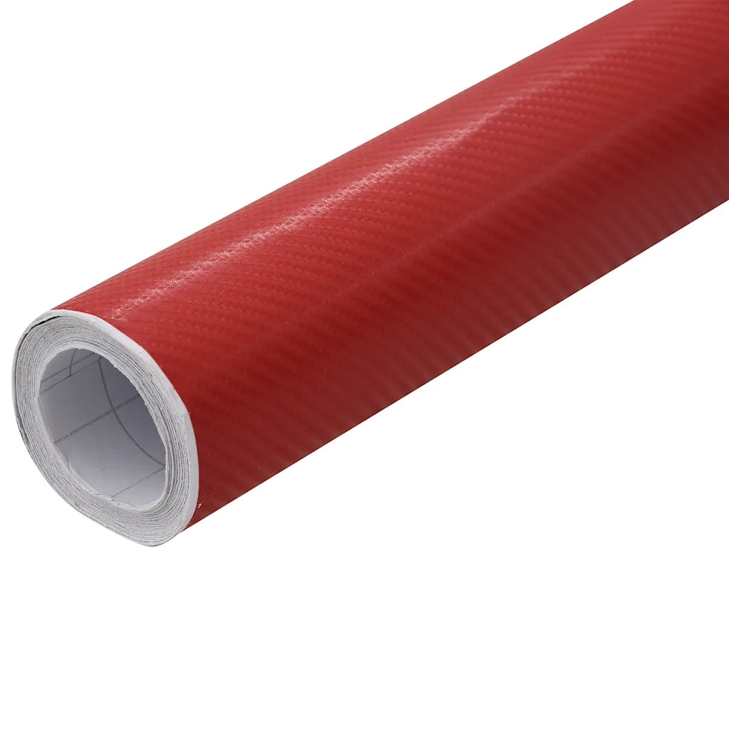 Pellicola per Auto 4D Rossa 100x150 cm CFW3850743