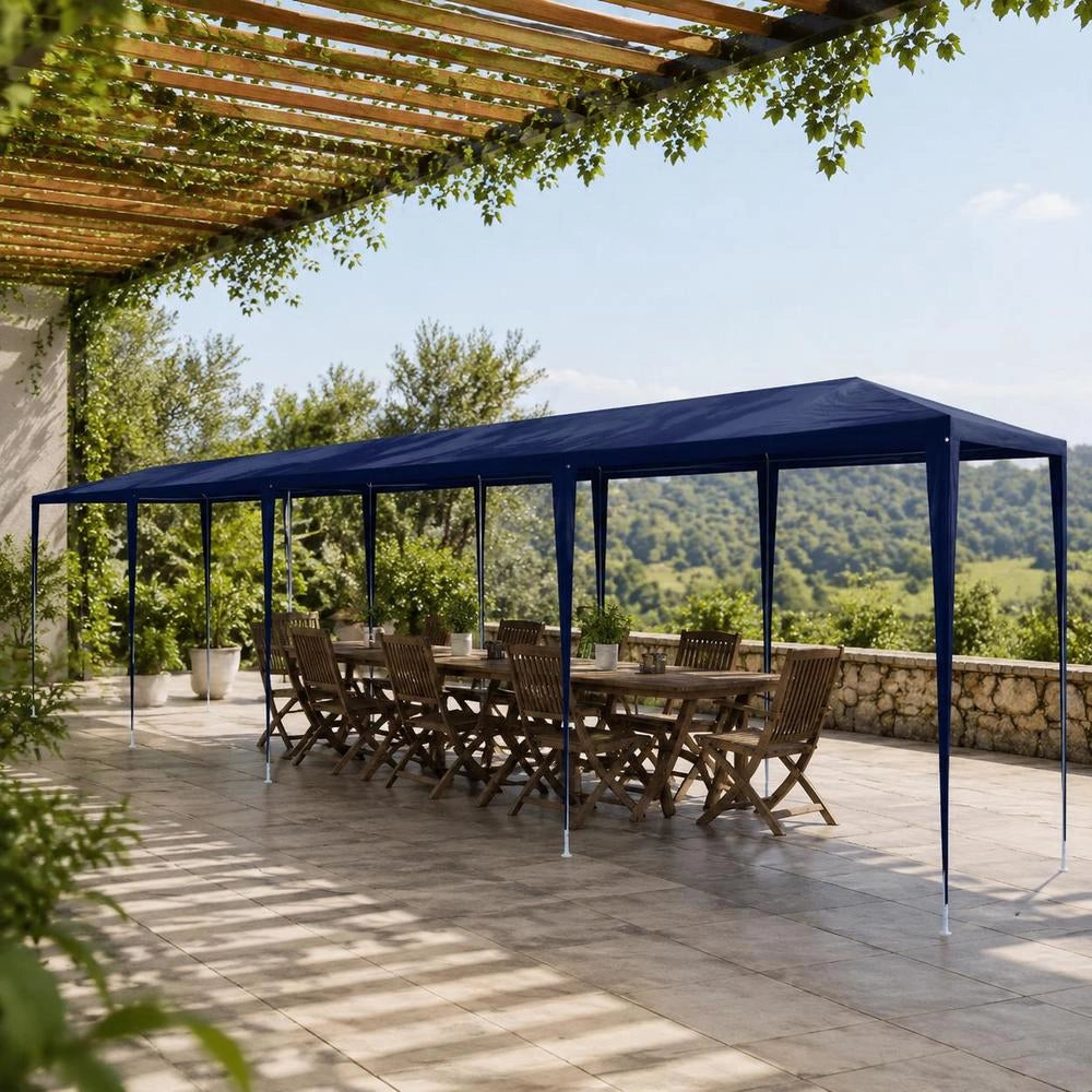 Party Tent 3x12 M PE Blue