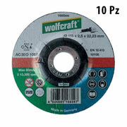 Disco da Taglio Universale Metallo e Roccia Smerigliatrice Flessibile Wolfcraft