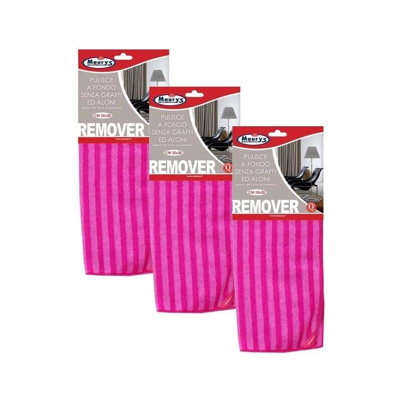 KIT SET 3 PZ MAURY'S PANNO MULTIUSO REMOVER 30X35CM