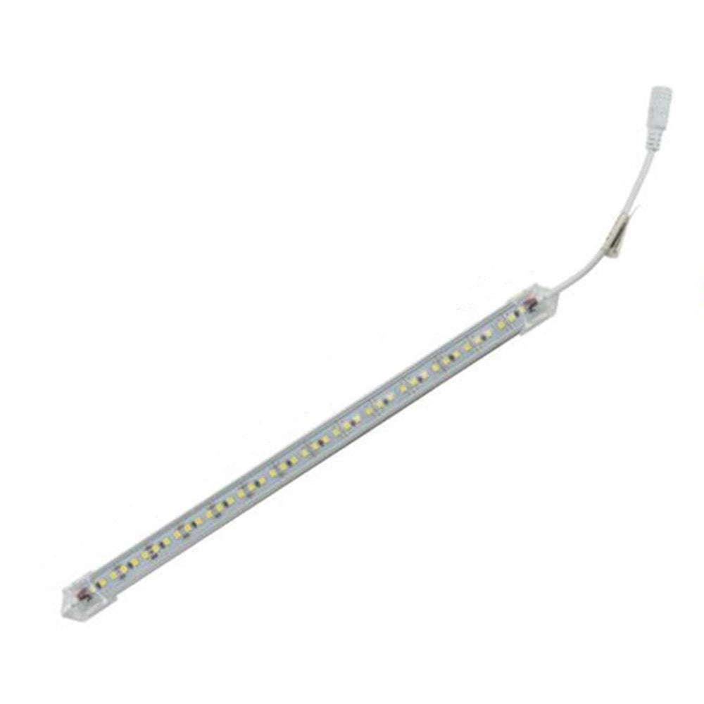 Trade Shop - Profilo Alluminio Completo Strip Led 2mt 24 W Luce 6500k 3000k 4000k 3014-12v-2t -
