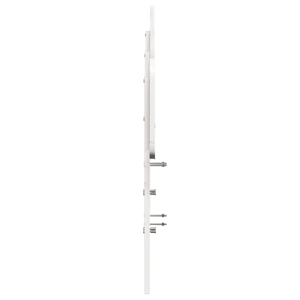 Testiera | Testata Bianca 160 cm in Legno Massello di Pino