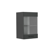 Vicco Mobile da cucina in vetro Antracite casa di campagna 40 cm
