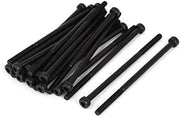 20 Stuks Viti Inbus a 5 facce con Testa a Piattaforma M3 60mm - Nero