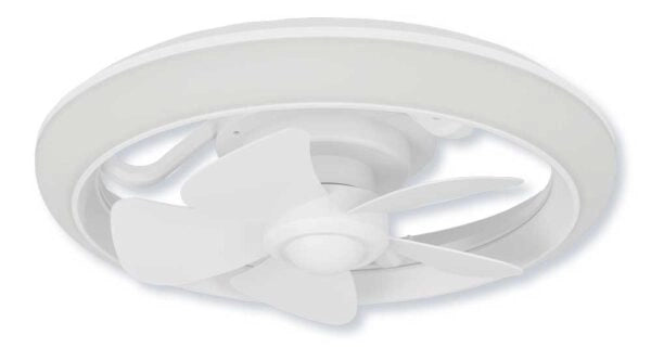 Ventilatore Soffitto 40 cm LED RGB 2700 lm 6 Velocità Telecomando