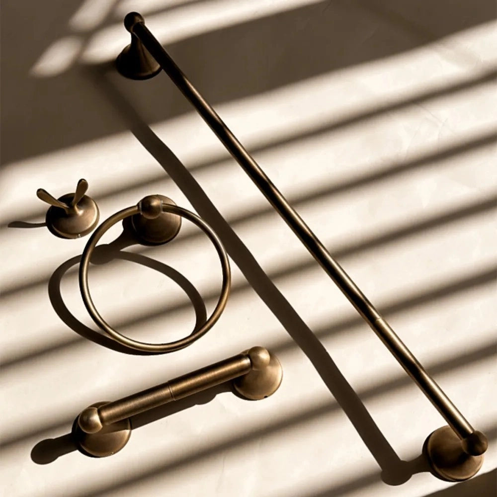 Portasciugamano Da Bagno Antique Bronze 332867b Retro